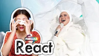 Reaksi Guru Vokal Reaction • Aina Abdul • TERUS HIDUP @ AJL37 • F8Buzz React