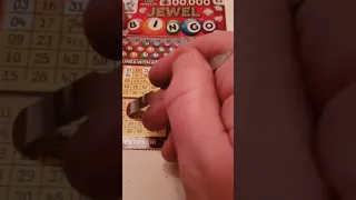 Bingo Jewel scratch card