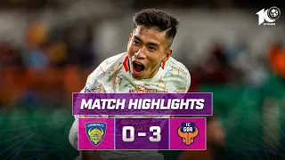 Match Highlights | Chennaiyin FC 0-3 FC Goa | MW 6 | ISL 2023-24