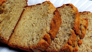 The Perfect and Most Moist BANANA BREAD Recipe | How to make BANANA BREAD