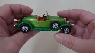 Matchbox Models of Yesteryear 1931 Stutz Bearcat Y14 1974 Car Green Classic Made In England