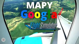 MAPY GOOGLA W MSFS - MSFS2020 Map Enhancement