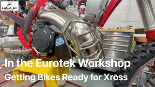 Preparing Bikes for Xross Hard Enduro