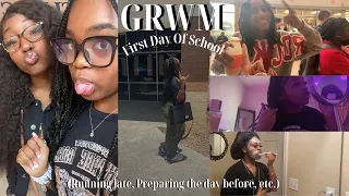 GRWM: First Day Of School Freshman Year + Small Vlog