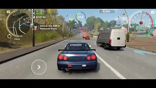 All new Japanese legendary RWD drift and speeding Nissan Skyline GTR