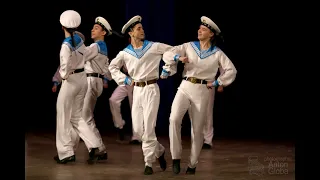 Пляска юных моряков, ансамбль "Школьные годы". Dance of young sailors, the ensemble "School years"