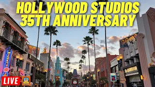 🔴Live: Hollywood Studios 35th Anniversary Wednesday morning for rides and shows 5/1/2024