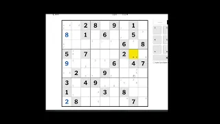 NY Times Hard Sudoku - May 16 2024 (Solution/Walkthrough)