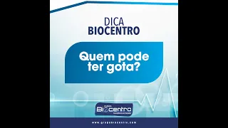 Quem pode ter gota?