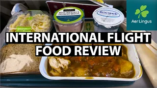 Aer Lingus Transatlantic Flight Food Review | Flights to and from Dublin