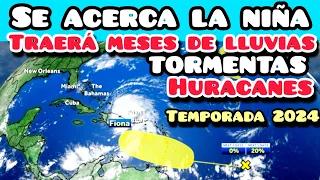 Fenómeno la niña traerá lluvias fuertes con tormentas y huracanes al Caribe y Golfo