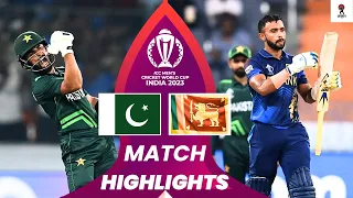 Pakistan vs Sri Lanka World Cup 2023 Match Highlights 2023