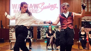Byron Brunerie & Melodie Paletta - 1st place Strictly Open Finals - Warsaw Halloween Swing 2022