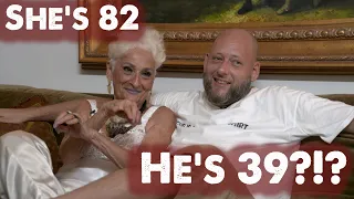 SHE'S 82 and HE'S 39 - A 43 YEAR AGE GAP?!?   [Hattie Retroage]