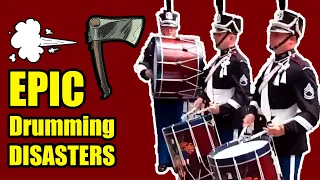 Top 10 Drumming DISASTERS (Epic Fails & Recoveries)
