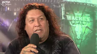 Testament´s Chuck talks about healing his cancer, band dynamics and creating the new album.