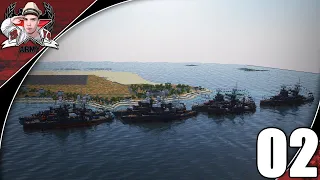 Minecraft: Let's Build Pearl Harbor Ep.02 - Bathtub Row and Ford Island Administration Area!