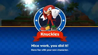 Sonic Dash - Knuckles Unlocked vs All Bosses Zazz Eggman - All Characters Unlocked