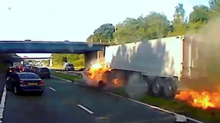 Best Brutal Truck Crashes Compilation USA 2022 !