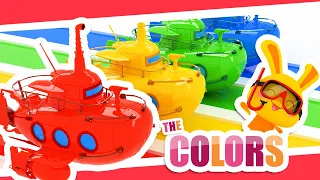 Learn the colors with Submarines! | Titounis