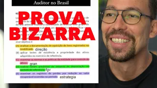 A prova bizarra da Receita Federal