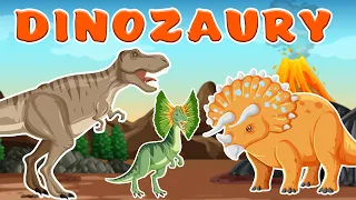 Dinozaury dla dzieci - Poznajemy dinozaury - Bajka edukacyjna dla dzieci - T-rex - Kidsolandia TV