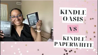 Kindle Oasis vs Kindle Paperwhite