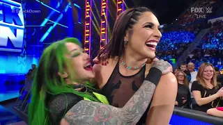 Shotzi vs Shayna Baszler /w Ronda Rousey Smackdown! 11/18/22