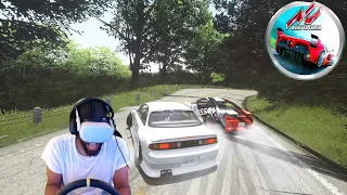 THIS was the MOST FUN I've had playing Assetto Corsa in VR lmaooo