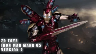 REVIEW : ZD Toys Iron Man Mark 85 Version 2 | Ver 2 |  Avengers Endgame | 中動 | 中动 | Marvel
