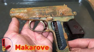 Loaded Makarove pistol Restoration/gun Restoration/Реставрация на зареден пистолет Макаров