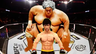 UFC4 | Bruce Lee vs Old Sumo Figter (EA Sports UFC 4)