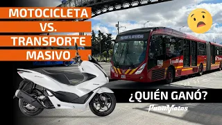 🚀🔥 ¿Por qué la moto le quita pasajeros a Transmilenio?  | Moto vs. Transporte Público 🔴🏍