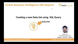 How to create SQL based Data Set in Oracle Business Intelligence