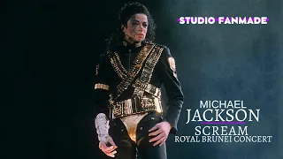 Michael Jackson - Scream | Royal 1996 Concert - Studio Fanmade Recreation