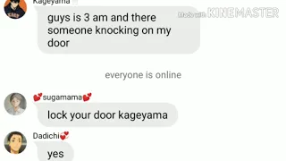 Hide and seek /ep 1  kageyama got kidnap? / haikyuu / 💞