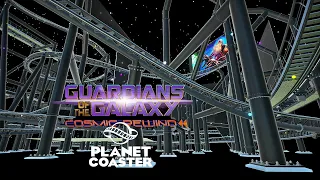 GOTG:Cosmic Rewind | Off-Ride POV's - Epcot (Planet Coaster)