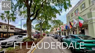 Ft Lauderdale Downtown and Beach Drive 4K - Florida Spring Break Driving Tour