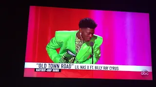 Lil Nas X speech at the American Music Awards 2019