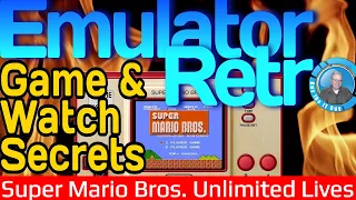 #shorts Nintendo Super Mario Bros game and watch unlimited lives secret