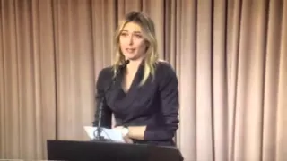 Maria Sharapova confesses to failing a doping test