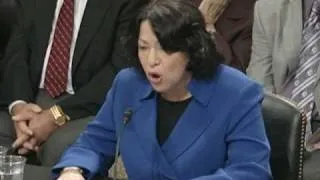 Senate Judiciary Committee Hears From Judge Sonia Sotomayor