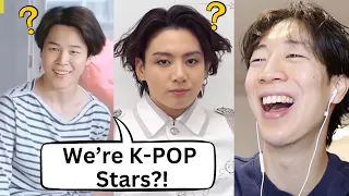 BTS Forgetting They Are K-POP STARS...