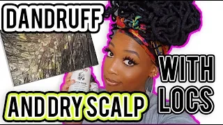 HOW TO GET RID OF DANDRUFF/DRY SCALP WITH LOCS