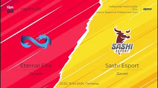 🔴[EN/TR/NO DELAYS]🔴 - Eternal Fire vs Sashi (bo3) Esports World Cup 2024 Europe - VIEW ALL