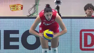 Tijana Boskovic | 2018.10.20 FIVB World Championship Final | Serbia vs Italy (24-17)