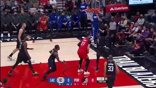 Jusuf Nurkic Posts 14 points & 17 rebounds vs. Clippers Oct.29