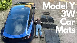 Best Car Mats for Tesla Model Y? - 3W Mat review