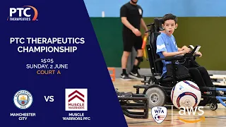 Manchester City vs Muscle Warriors PFC - PTC Therapeutics Championship Court A