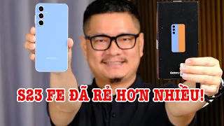 Mở hộp Galaxy S23 FE sau 8 tháng đã rẻ hơn nhiều !